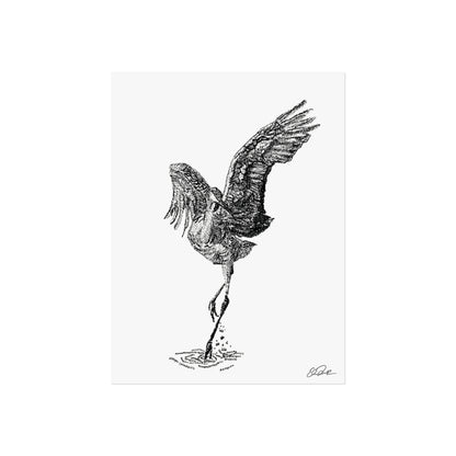 Sandhill Crane Scientific Name Print