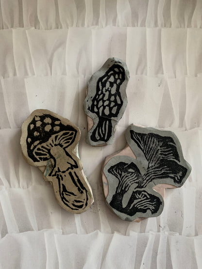 Mushroom Stamped Card